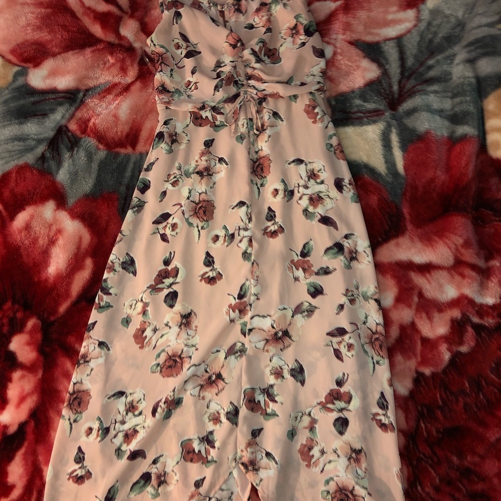 Lovely Hi-low Floral Dress